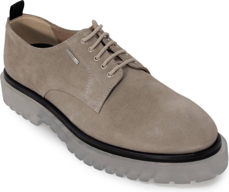 Antony Morato Elegante Heren Derby Schoenen Beige Heren