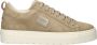 Antony Morato Sneakers van leer met labeldetail - Thumbnail 1