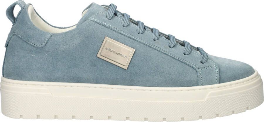 Antony Morato Metal Bold heren sneaker Licht blauw