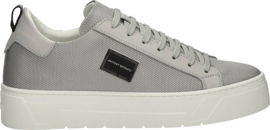 Antony Morato Metal Bold heren sneaker Licht grijs