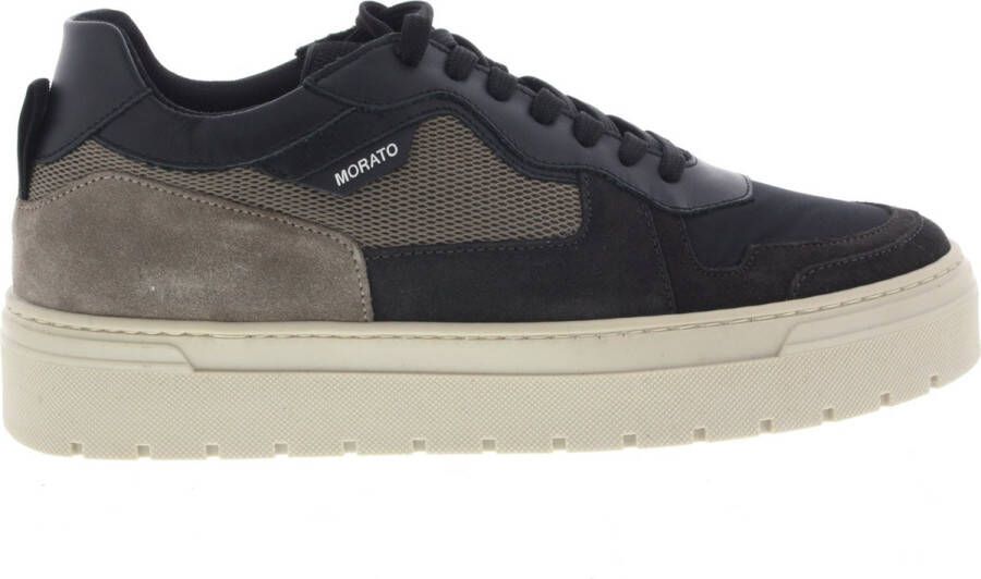 Antony Morato Mmfw01523 Lage sneakers Leren Sneaker Heren Zwart