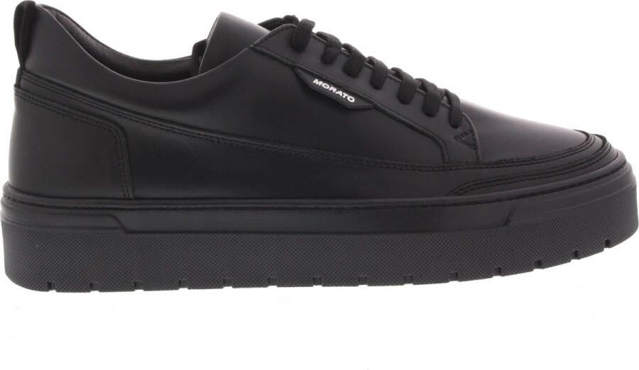 Antony Morato Mmfw01526 Lage sneakers Leren Sneaker Heren Zwart