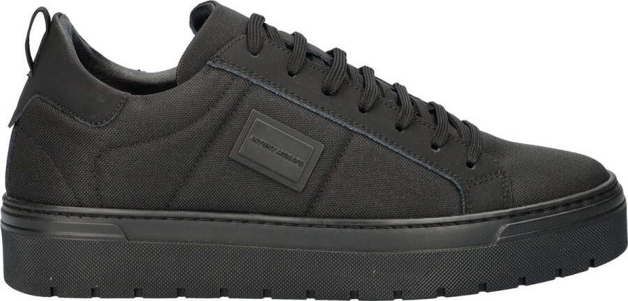 Antony Morato Zwarte Lage Top Sneakers Mmfw01703 Black Heren - Foto 2