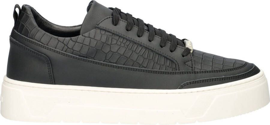 Antony Morato Mmfw01708 Sneakers Leren Sneaker Heren Zwart