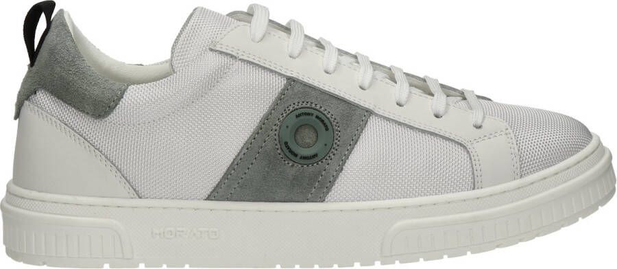 Antony Morato Rico heren sneakers Wit Groen