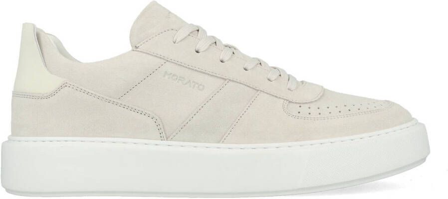 Antony Morato Ryley beige sneakers Beige Suede Lage sneakers Heren