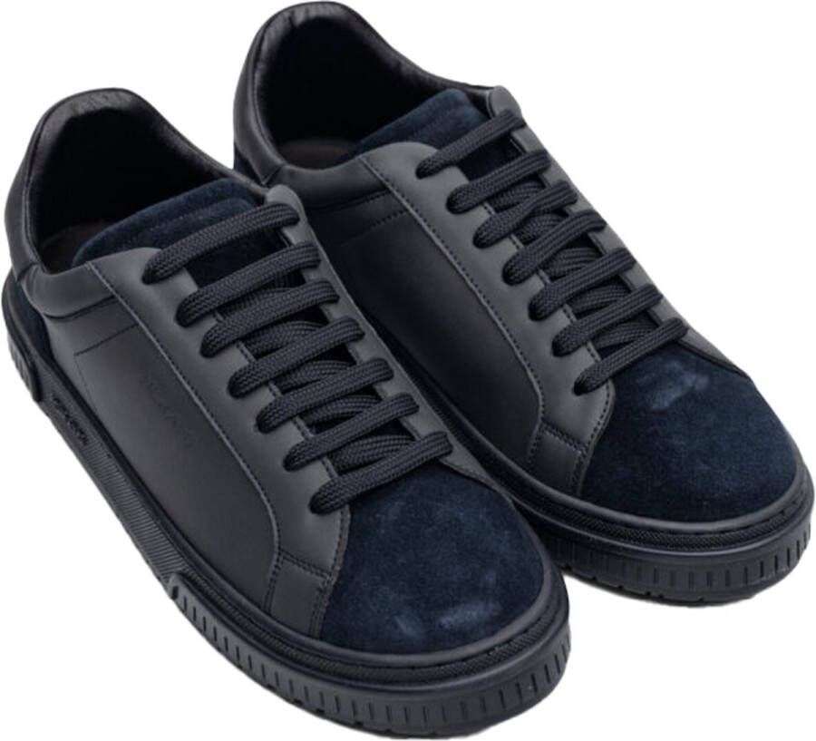 Antony Morato Sneaker Theo In Coated Leather And Suede