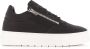 Antony Morato Zipper Gosh sneakers Zwart Nubuck Lage sneakers Heren - Thumbnail 6