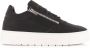 Antony Morato Zipper Gosh sneakers Zwart Nubuck Lage sneakers Heren - Thumbnail 2