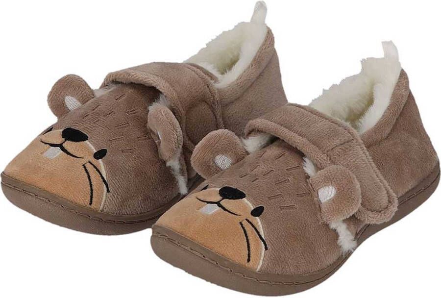 Apollo Boys 3D Animal Mouse Slippers Stoere Slofjes voor Thuis