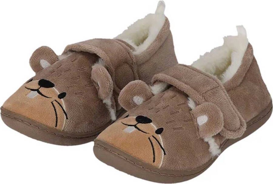 Apollo Boys 3D Animal Muis Slippers Stoere Slofjes voor Thuis