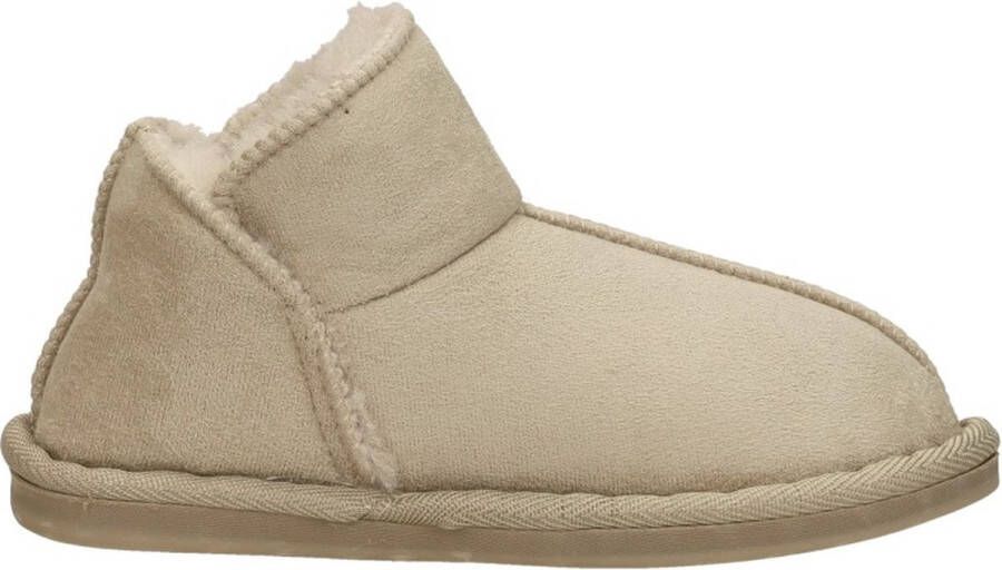 Apollo Kids Home Boots Suede Kinderpantoffels beige