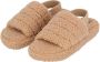 Apollo Pantoffel slipper Dames Teddy Beige Instap pantoffels dames - Thumbnail 2