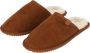 Apollo Pantoffels dames Cognac Zachte binnenvacht Sloffen dames Pantoffels dames 39 Pantoffels dames Sloffen Pantoffels - Thumbnail 1