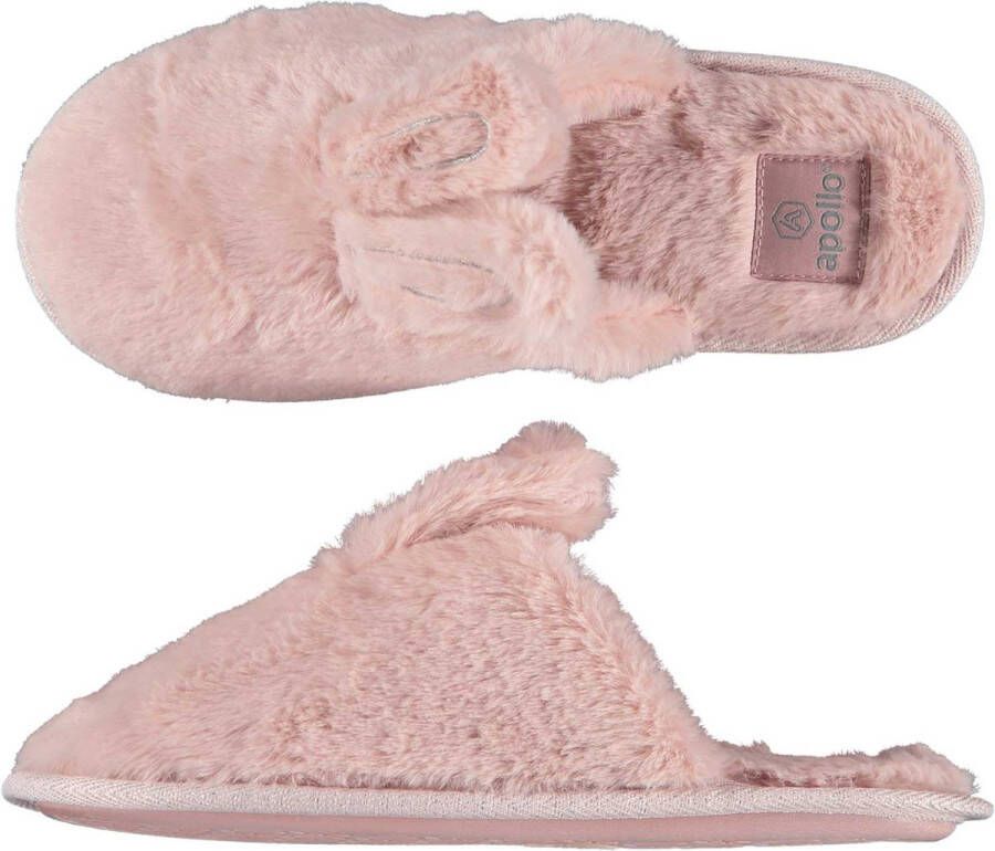 Apollo Pantoffels dames Roze Bunny Sloffen Pantoffels dames Sloffen dames Pantoffels dames Sloffen dames