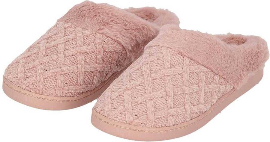 Apollo Pantoffels dames | Roze | Zachte rand | 38 | Sloffen | Pantoffels | Pantoffels dames | Sloffen dames | Pantoffels dames