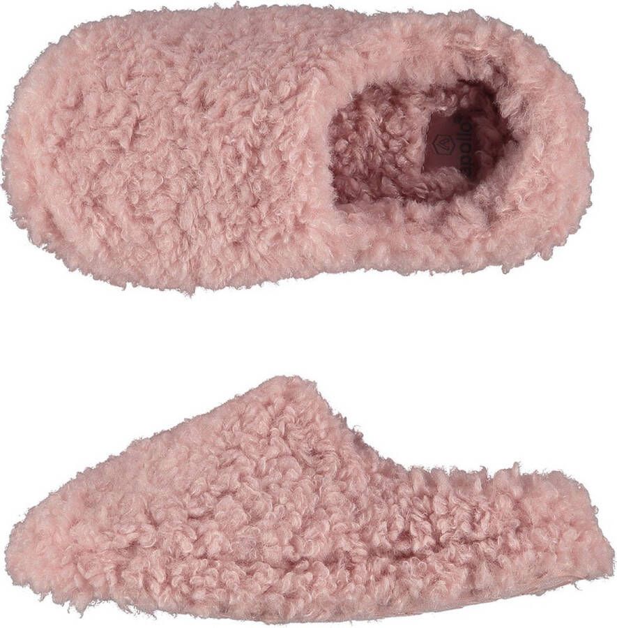 Apollo Pantoffels kinderen Teddy Roze Pantoffels meisjes Pantoffels jongens