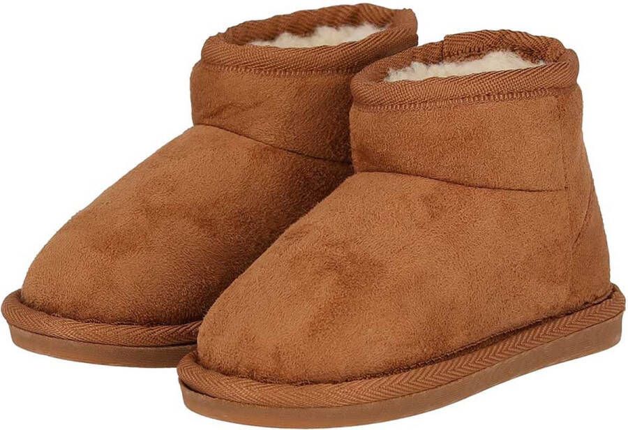 Apollo Sloffen kinderen Unisex Suède Cognac Sloffen Sloffen