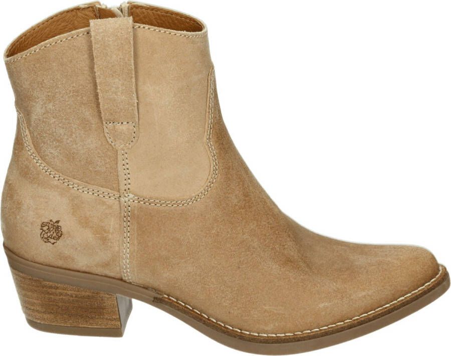 Apple of Eden EVIE 41 Volwassenen Cowboylaarzen Wit beige