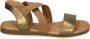 Apple of Eden IRIS 55 Volwassenen Platte sandalenDames Sandalen Metallics - Thumbnail 2