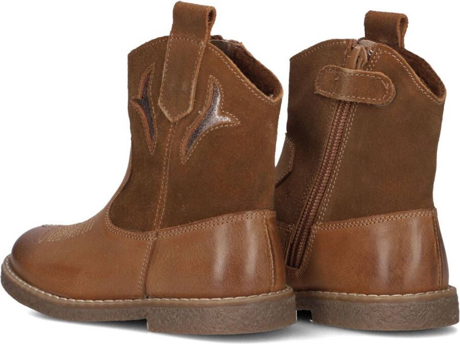 Apples & Pears B0012706 Enkellaarsjes Enkelboots met rits Meisjes Bruin