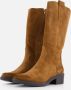 AQA Shoes A8496 Volwassenen Cowboylaarzen Cognac - Thumbnail 4