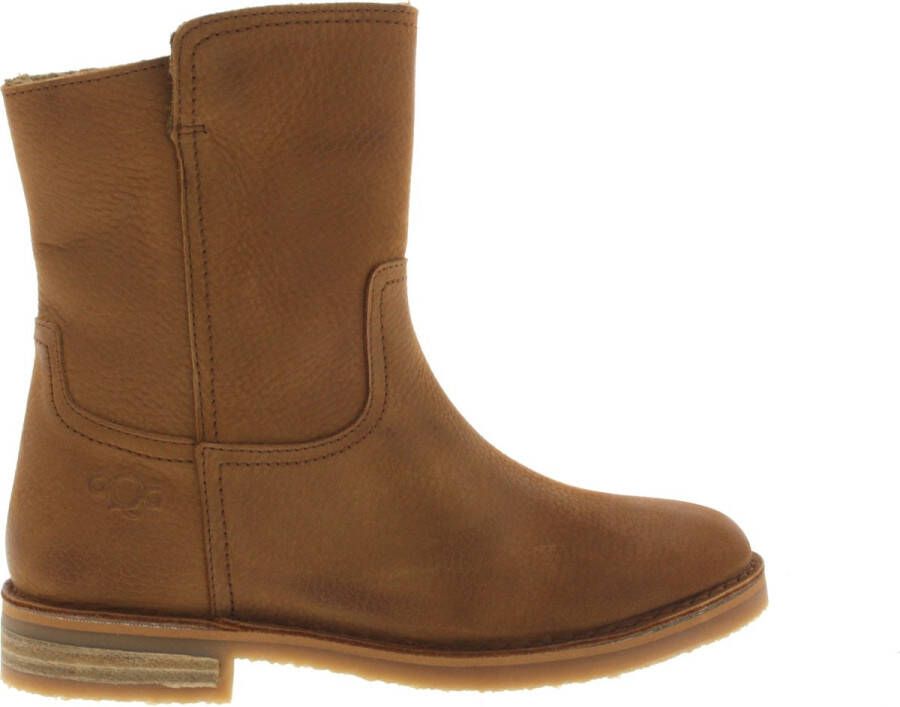 AQA Shoes A8465 Volwassenen Gevoerde laarzenSnowbootsDames laarzen Cognac