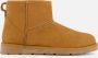 Aqa Gevoerde boots cognac Nubuck Dames - Thumbnail 1