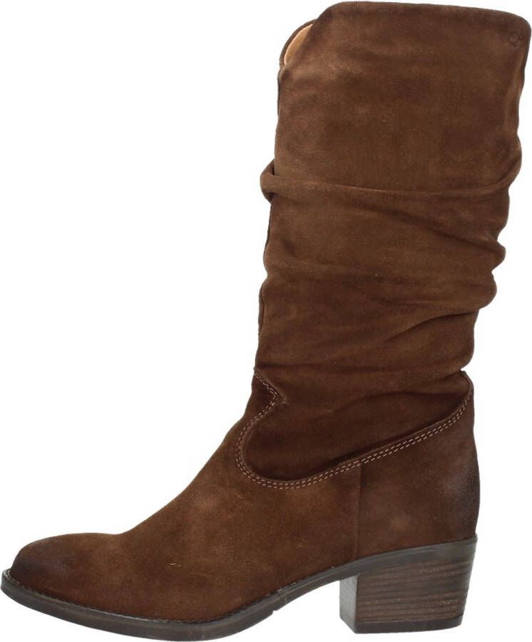 Aqa Laarzen Cognac Suede 202308 Dames