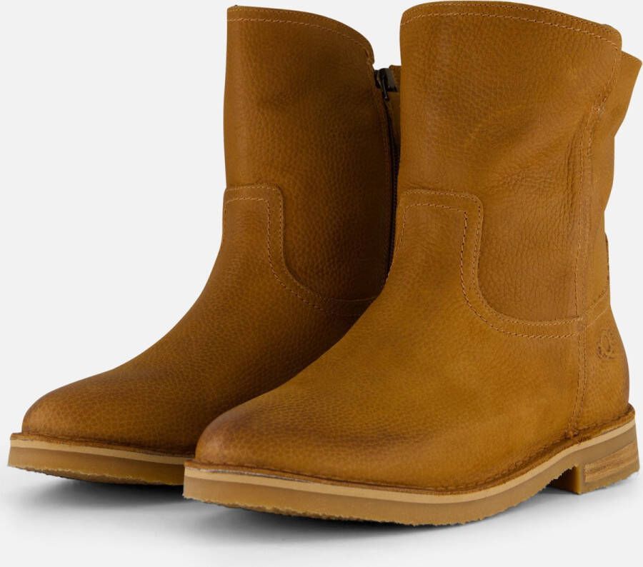 Aqa Laarzen cognac Nubuck Dames