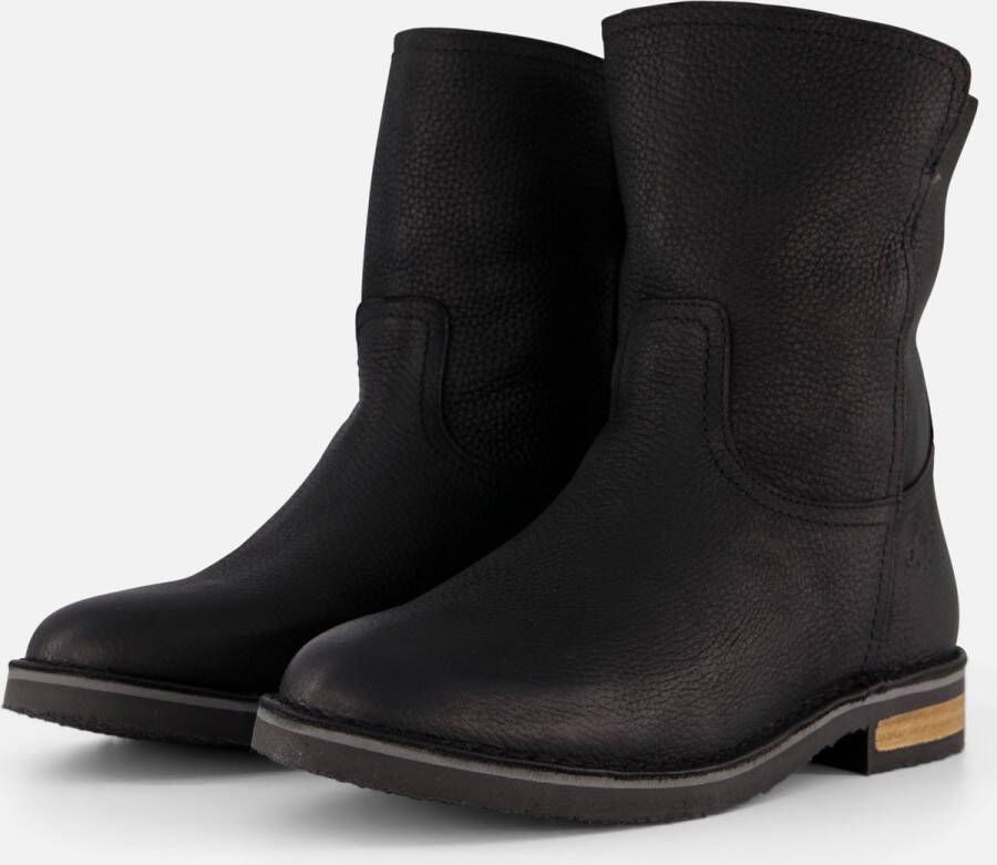 AQA Shoes A8655 Gevoerde laarzenSnowbootsDames laarzen Zwart