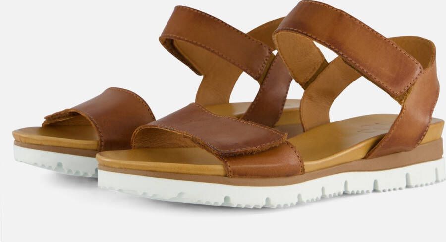 Aqa Sandalen cognac Leer Dames