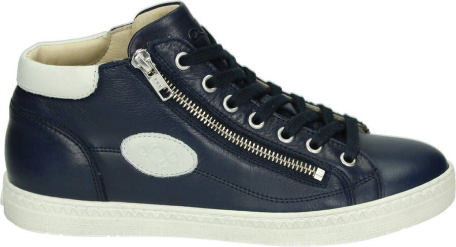 AQA Shoes A8281 Volwassenen VeterlaarzenHoge sneakersDames veterschoenenHalf-hoge schoenen Blauw