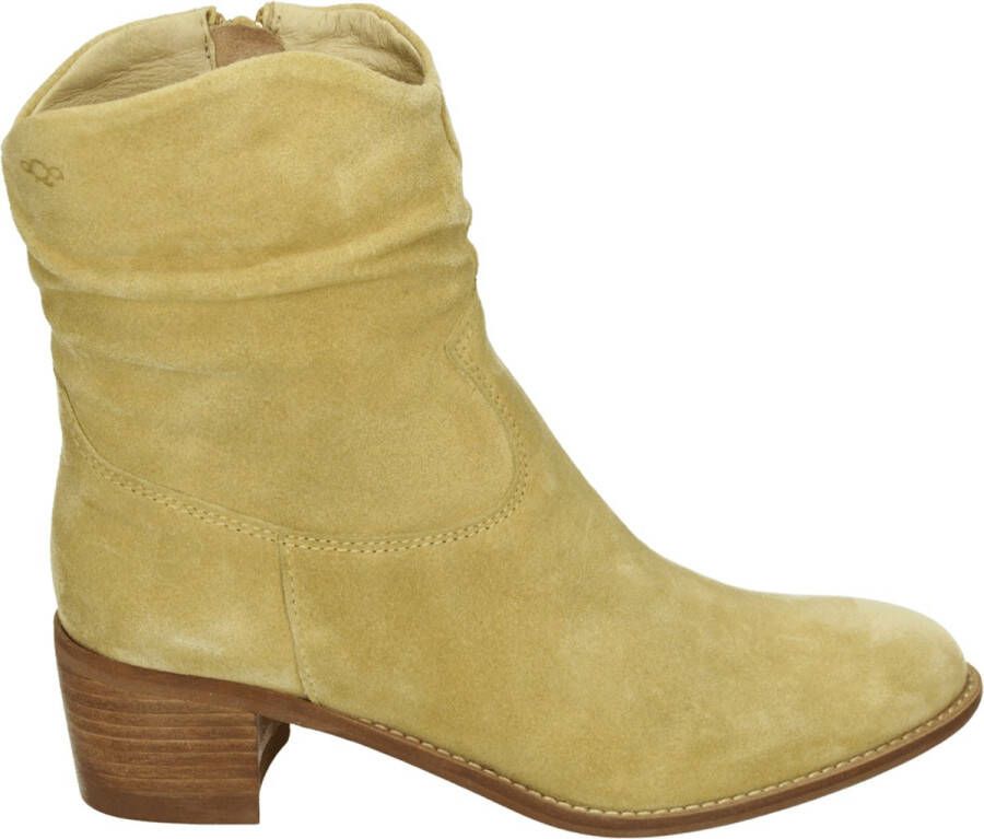 AQA Shoes A8352 Volwassenen Cowboylaarzen Wit beige