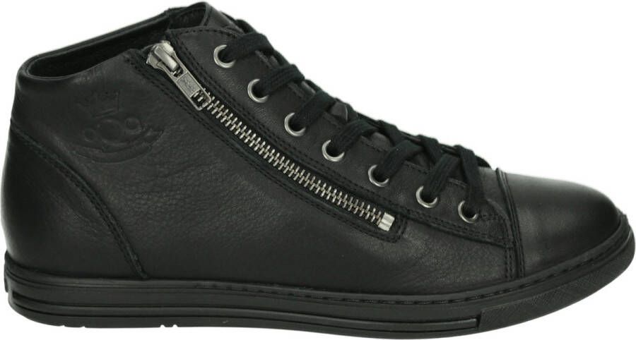 AQA Shoes A8405 Volwassenen VeterlaarzenHoge sneakersDames veterschoenenHalf-hoge schoenen Zwart