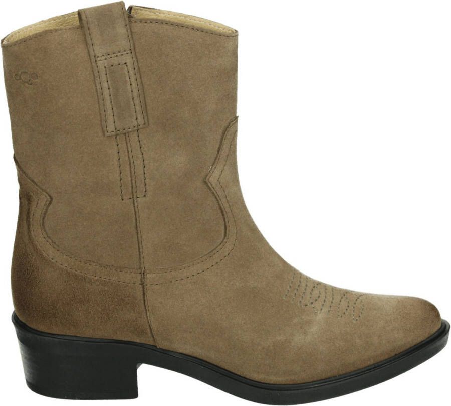 AQA Shoes A8496 Volwassenen CowboylaarzenPopulaire damesschoenen Taupe