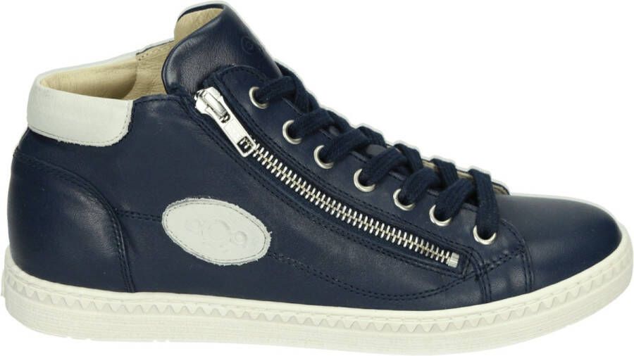 AQA Shoes A8512 VeterlaarzenHoge sneakersDames veterschoenenHalf-hoge schoenen Blauw