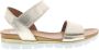 AQA Shoes A8570 Volwassenen Platte sandalenDames Sandalen Metallics - Thumbnail 4