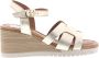 AQA Shoes A8585 Volwassenen Sandalen met hak Metallics - Thumbnail 4