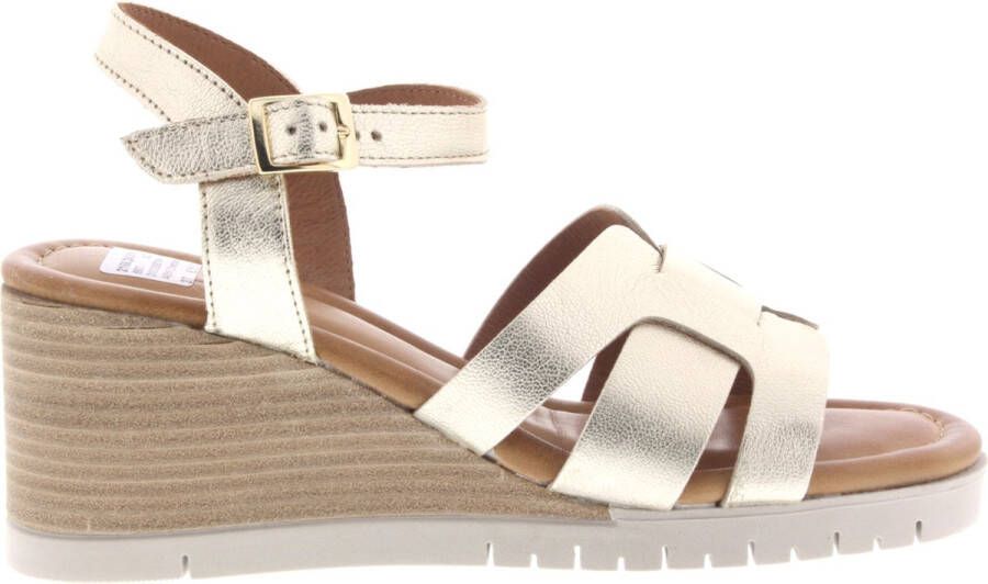 AQA Shoes A8585 Volwassenen Sandalen met hak Metallics