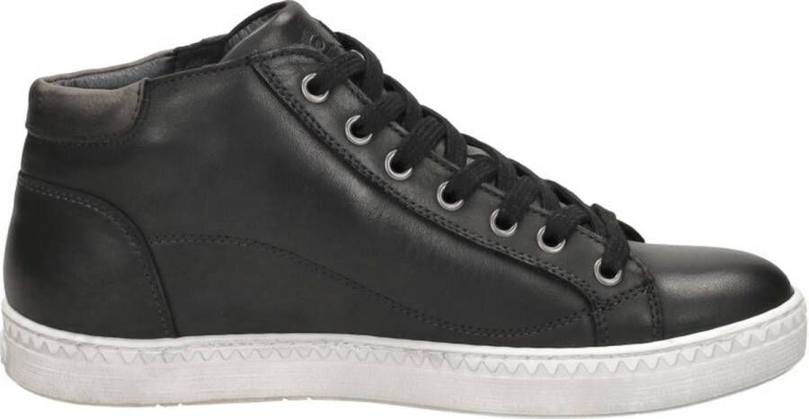 AQA Shoes A8435 Volwassenen VeterlaarzenHoge sneakersDames veterschoenenHalf-hoge schoenen Zwart