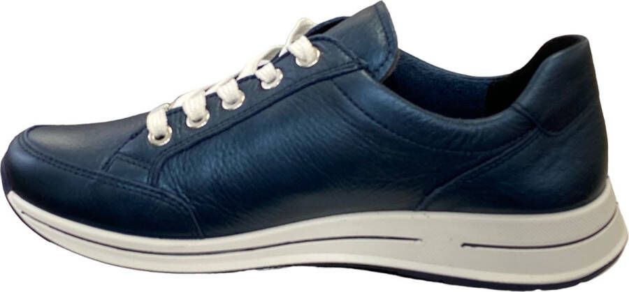 Ara 12-54801-13 Blue H-Wijdte Veterschoenen