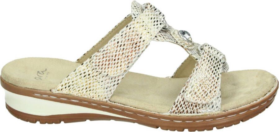 Ara 1227270 Volwassenen Dames slippers Kleur Wit beige Schoenen