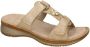 Ara 1229003 Volwassenen Dames slippers Wit beige - Thumbnail 13