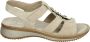 Ara 1229011 Volwassenen Sandalen met hakDames Sandalen Wit beige - Thumbnail 1