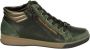 Ara 1244499 VeterlaarzenHoge sneakersDames veterschoenenHalf-hoge schoenen Groen - Thumbnail 1