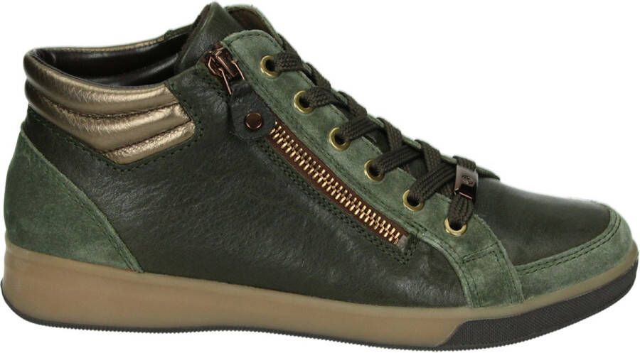 Ara 1244499 VeterlaarzenHoge sneakersDames veterschoenenHalf-hoge schoenen Groen