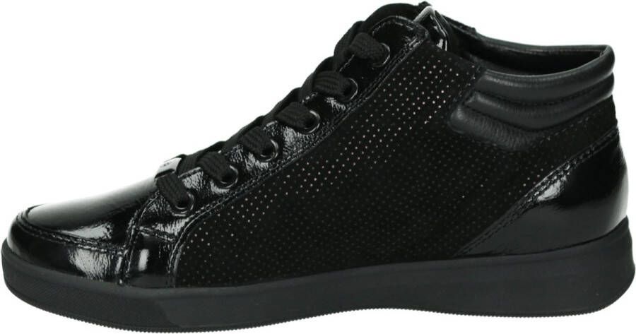 Ara 1244499 Volwassenen VeterlaarzenHoge sneakersDames veterschoenenHalf-hoge schoenen Zwart