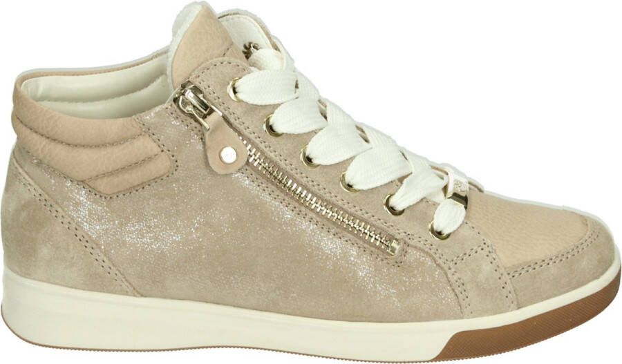 Ara 1244499 Volwassenen VeterlaarzenHoge sneakersDames veterschoenenHalf-hoge schoenen Taupe