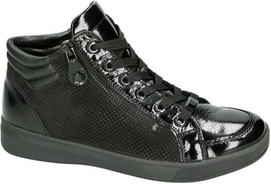 Ara 1244499 Volwassenen VeterlaarzenHoge sneakersDames veterschoenenHalf-hoge schoenen Zwart